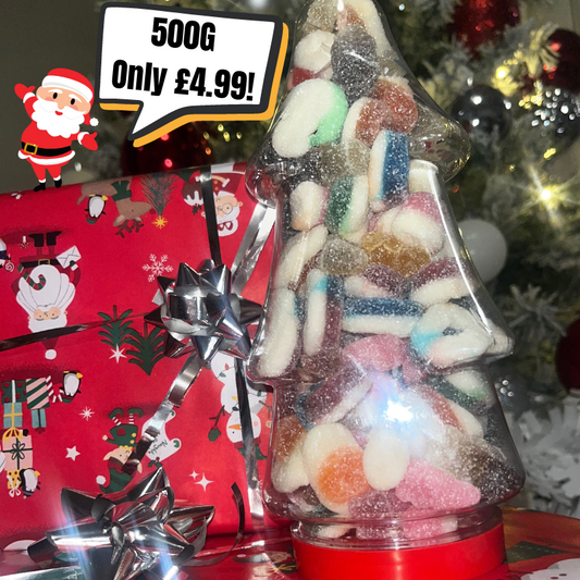 Christmas Tree Sweet Jar 500g