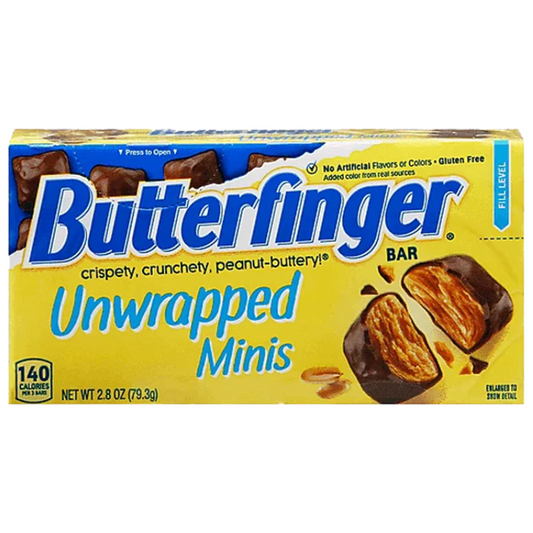 Butterfinger Unwrapped Minis Theatre Box 79.3g