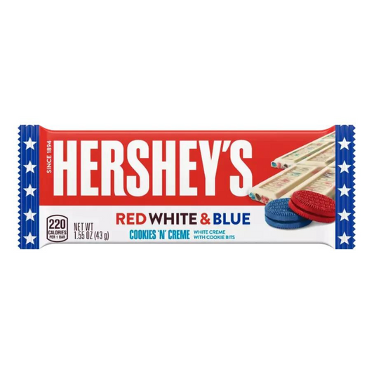 Hershey's Cookies & Creme Red, White & Blue 43g