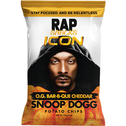 Rap Snacks Snoop Dogg OG Bar-B-Que Cheddar 71g