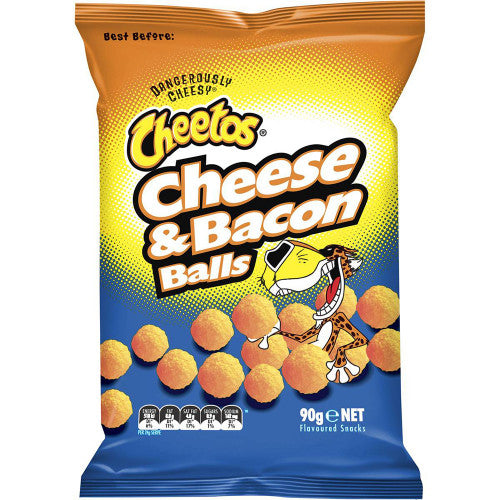 *PAST BBD 02/04/23* Cheetos Cheese & Bacon Balls 90g